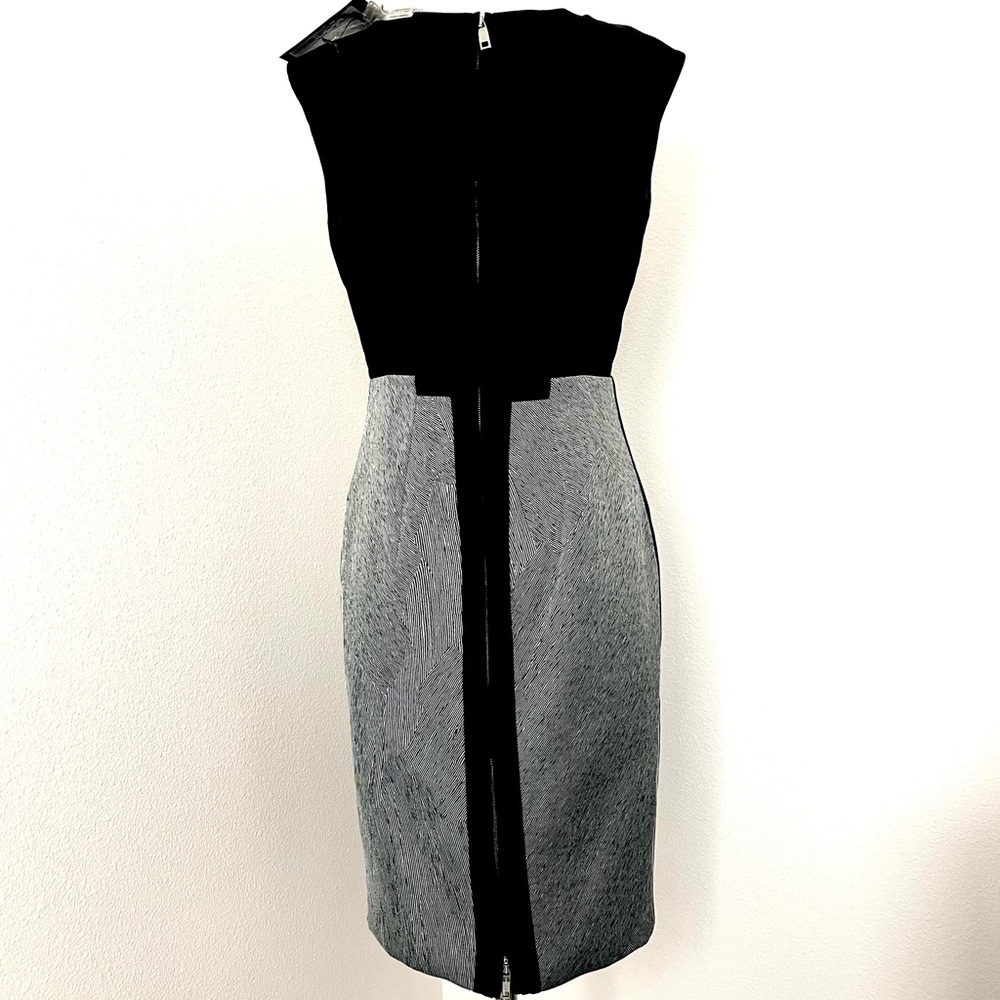 MaxMara Sportmax Dress with back zipper Black and Gray Dress